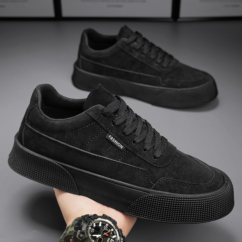 Trendy Low-Top PU Sneakers: Breathable Comfort for All Seasons - cas7m