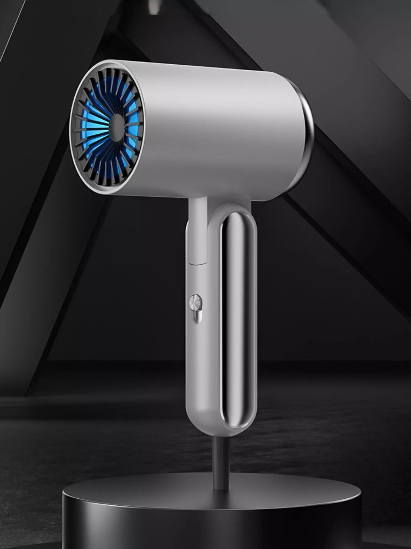 ShinePro Portable Ionic Hair Dryer: Frizz-Free, Salon Results - cas7m