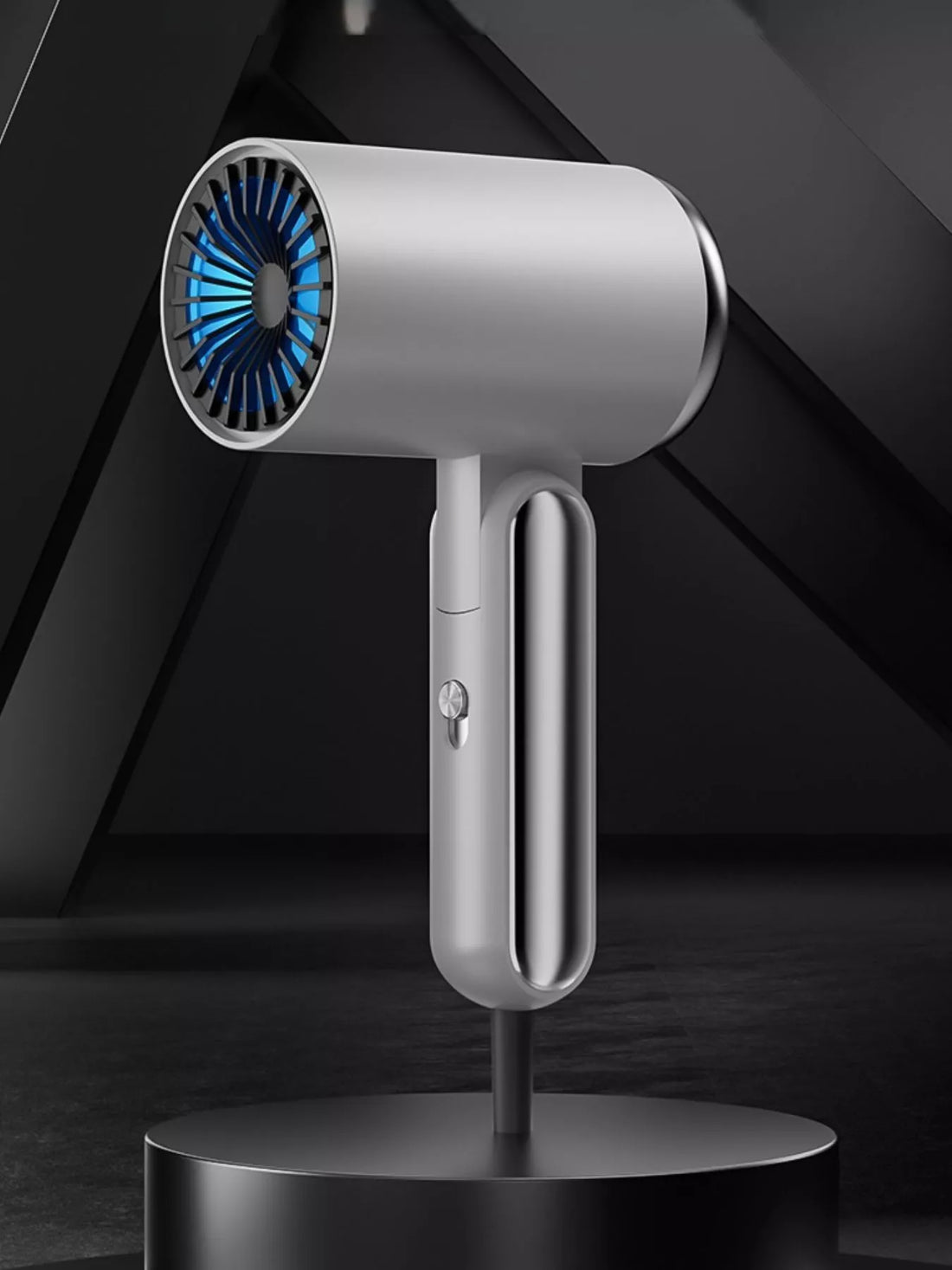 ShinePro Portable Ionic Hair Dryer: Frizz-Free, Salon Results - cas7m