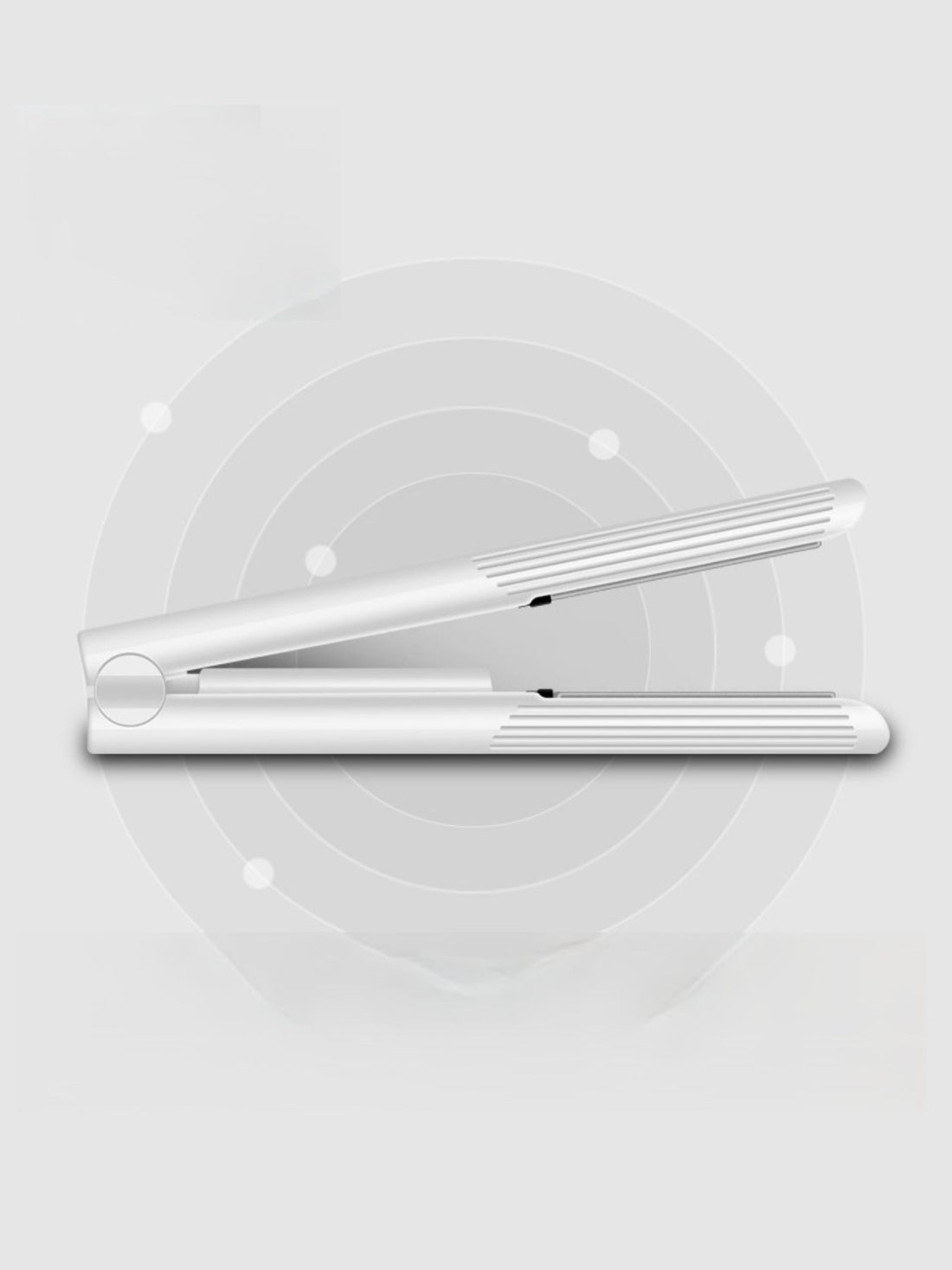 Rapid Heat Compact Hair Straightener for Sleek & Silky Styles - cas7m