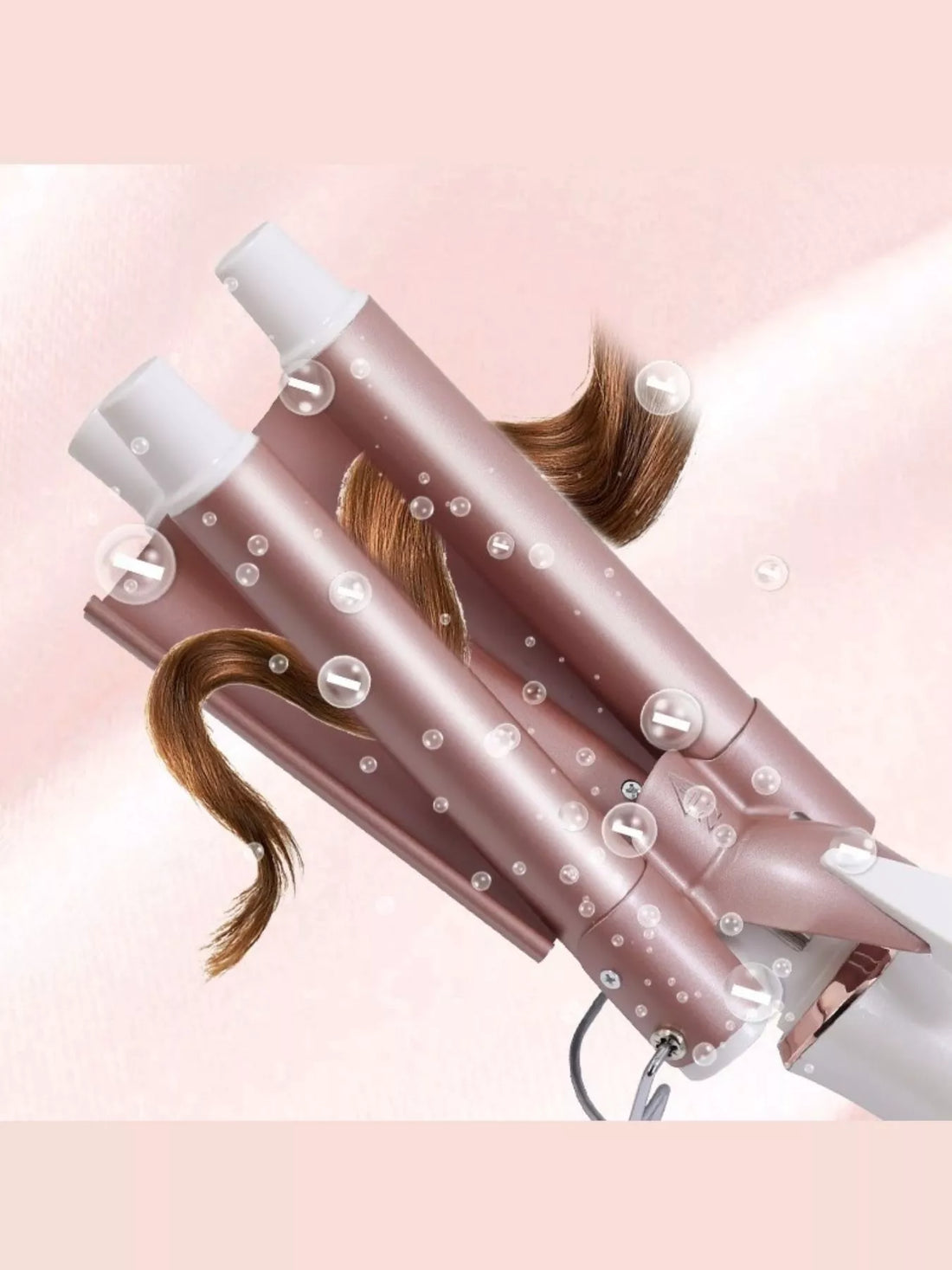 Effortless Glam Wave 3-Barrel Curling Iron - cas7m
