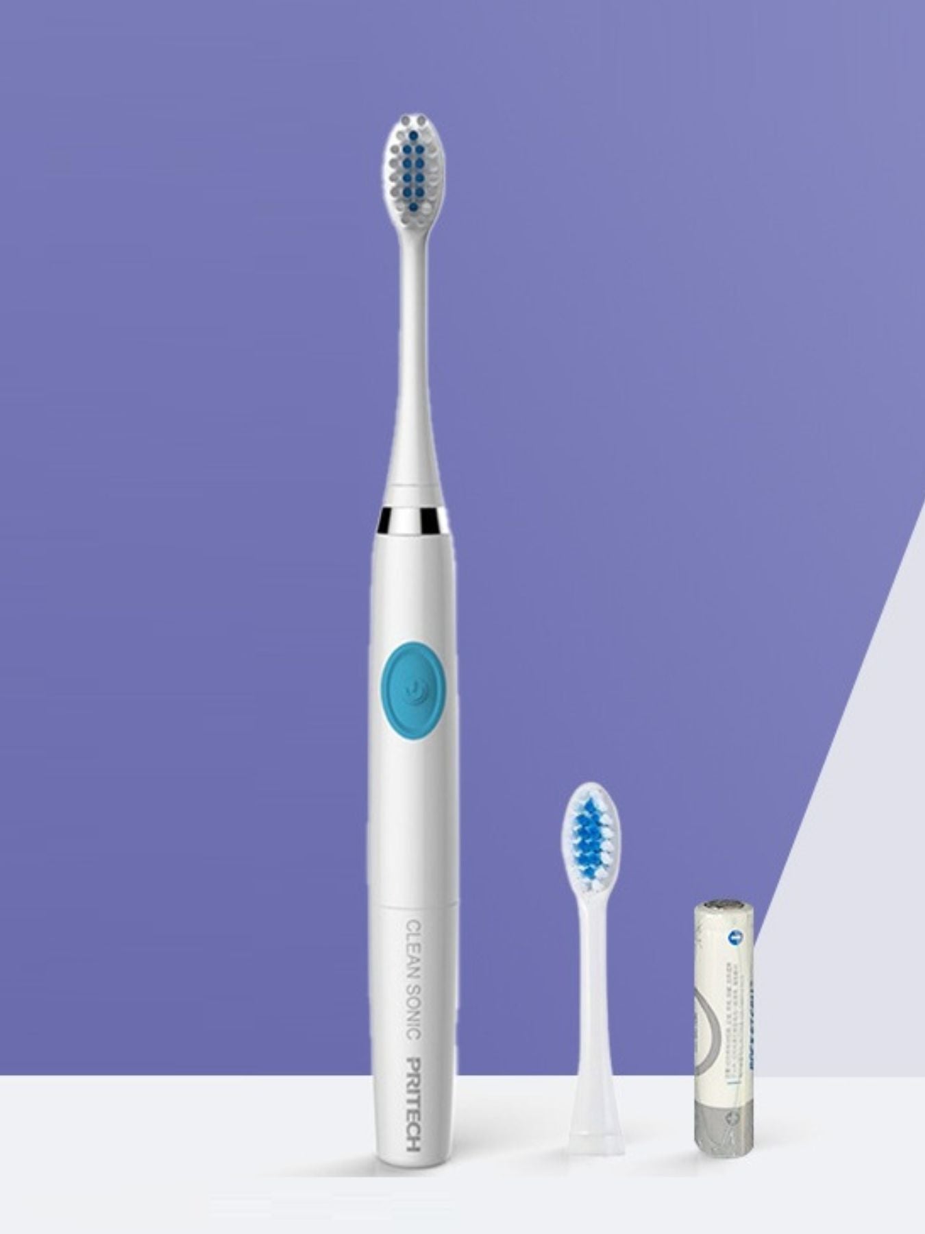 Dual Speed Waterproof Electric Toothbrush Set for Superior Clean - cas7m