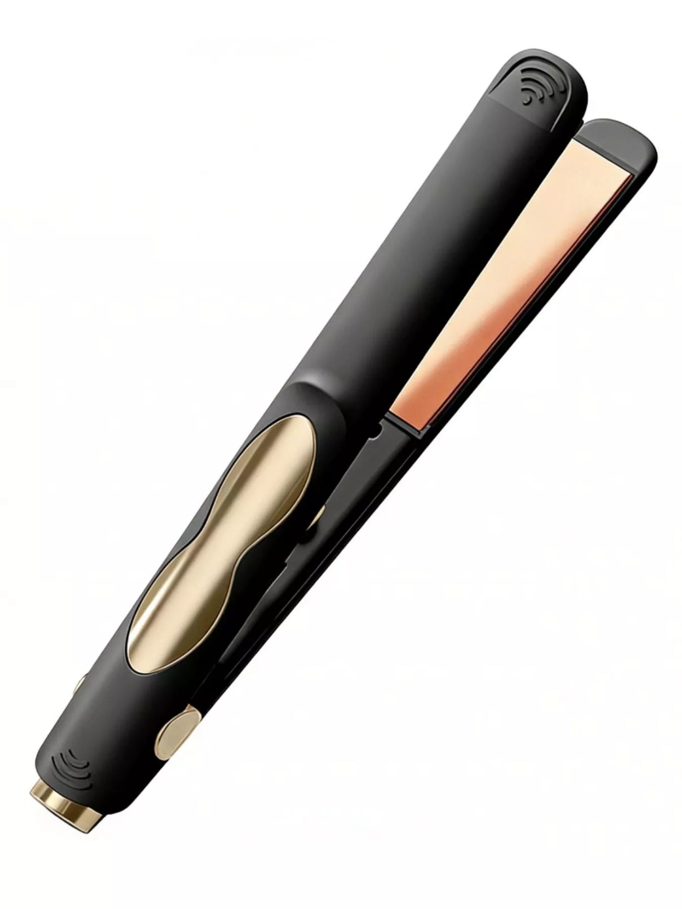 Portable Hair Straightener & Curler: Travel-Friendly Salon Quality - cas7m