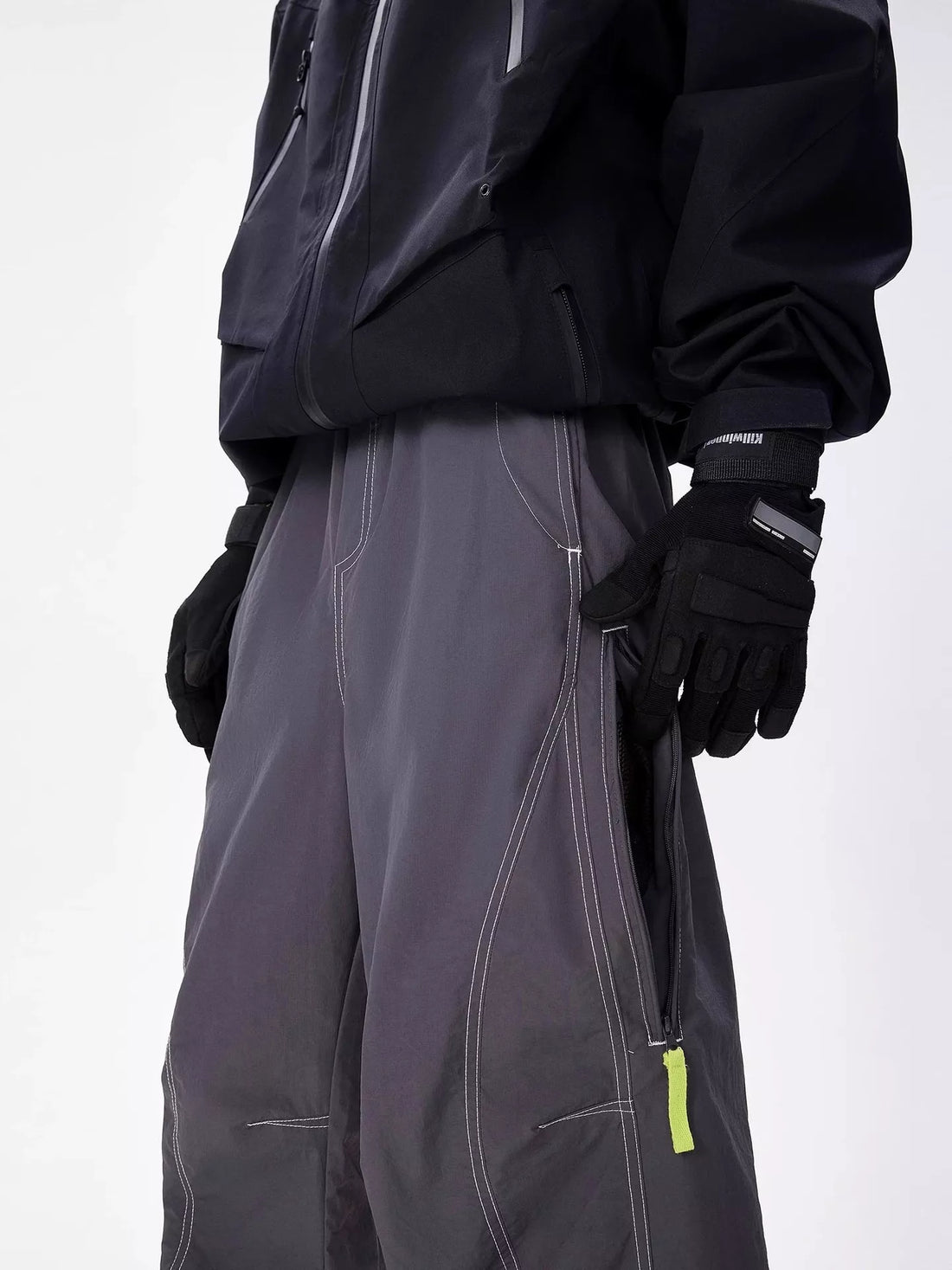 Men's Plus Size Loose Fit Cargo Pants - cas7m