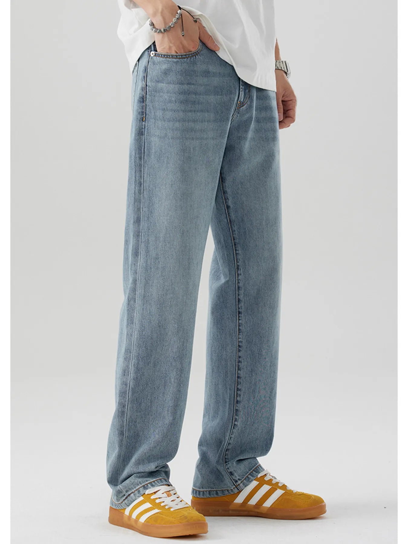 Men's Wash Relaxed Fit Jeans - cas7m
