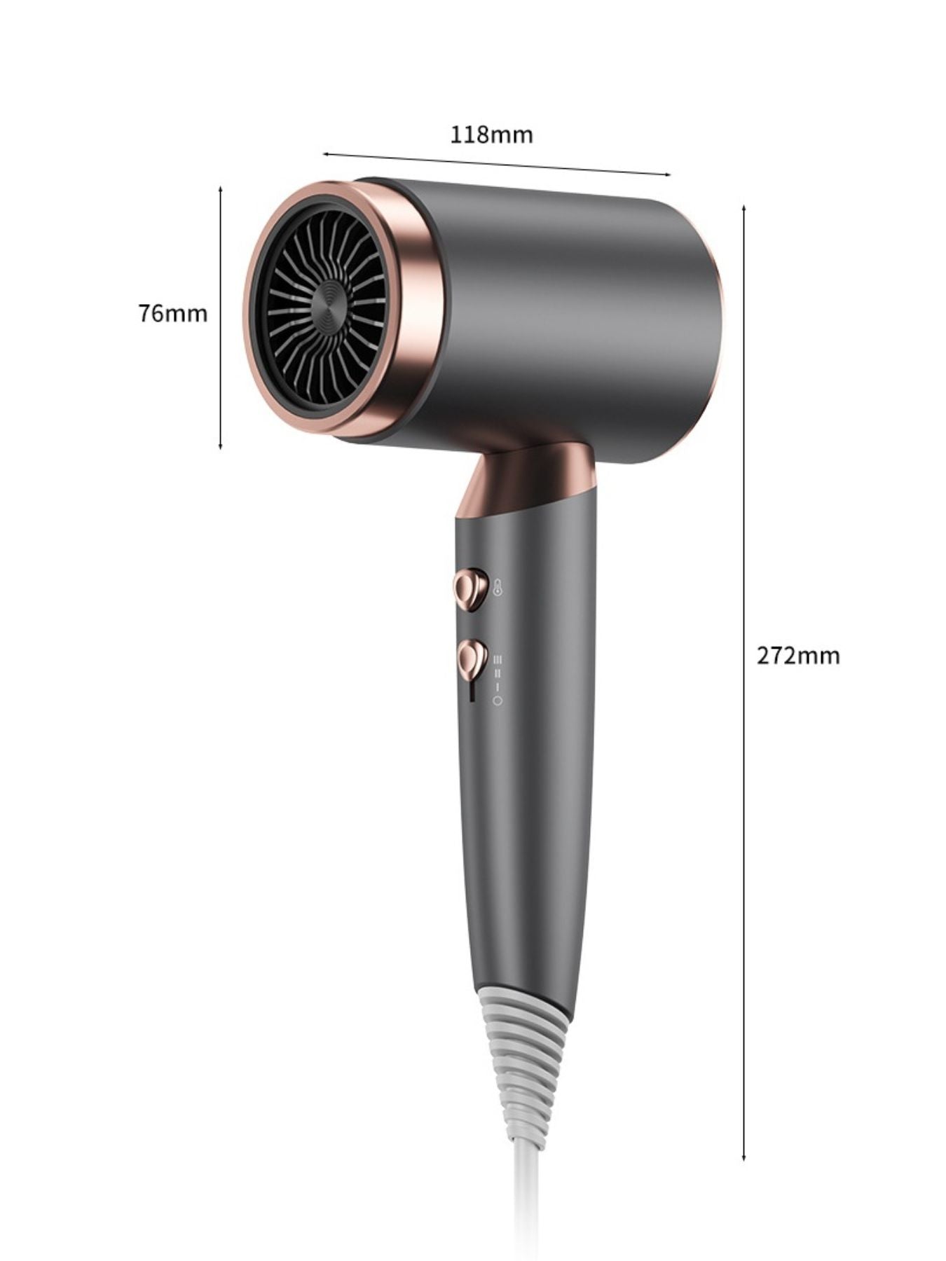 Negative Ion Household Hair Dryer - cas7m
