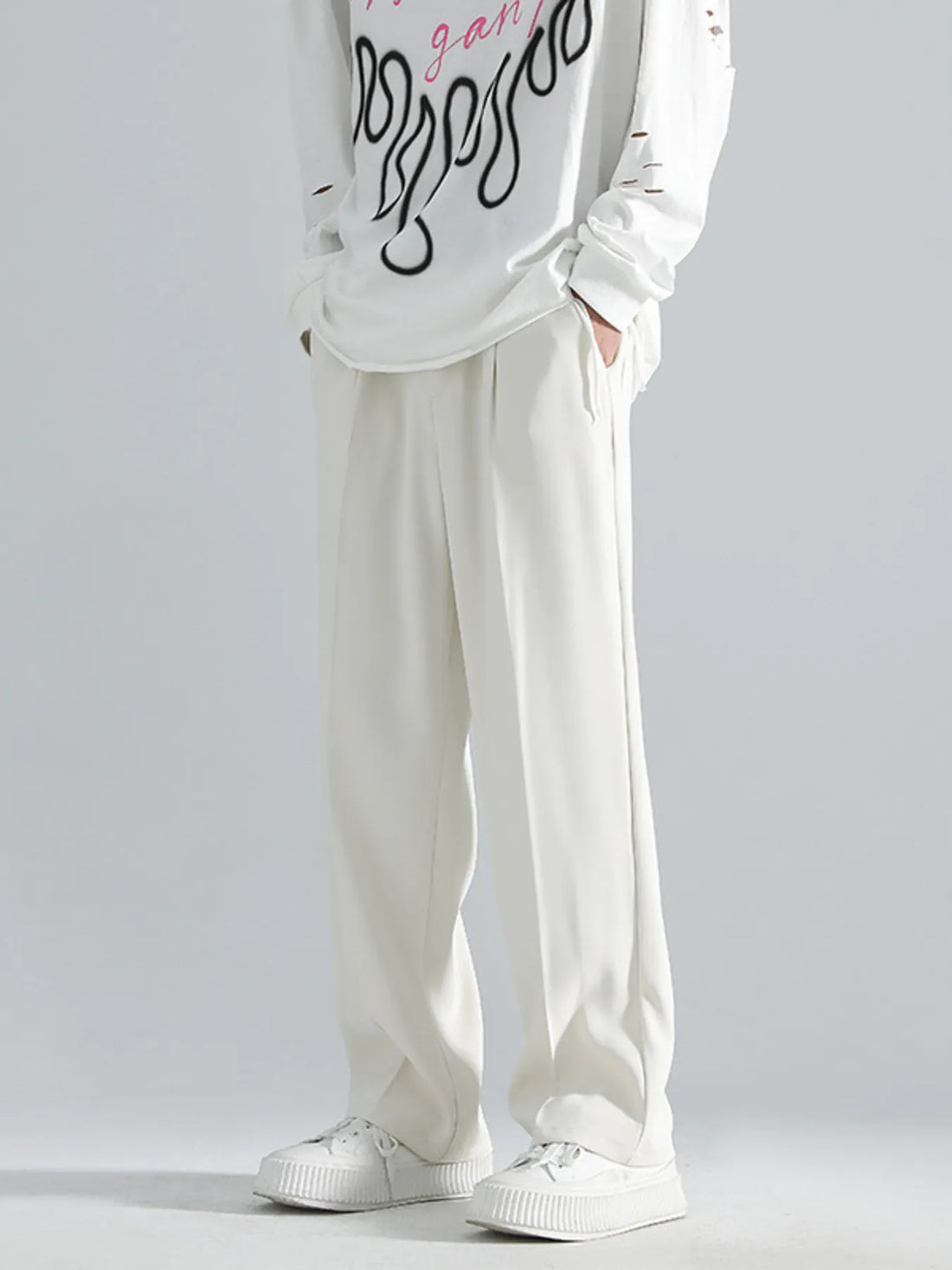 Men's Full Size Loose Fit Casual Pants Plus Size - cas7m