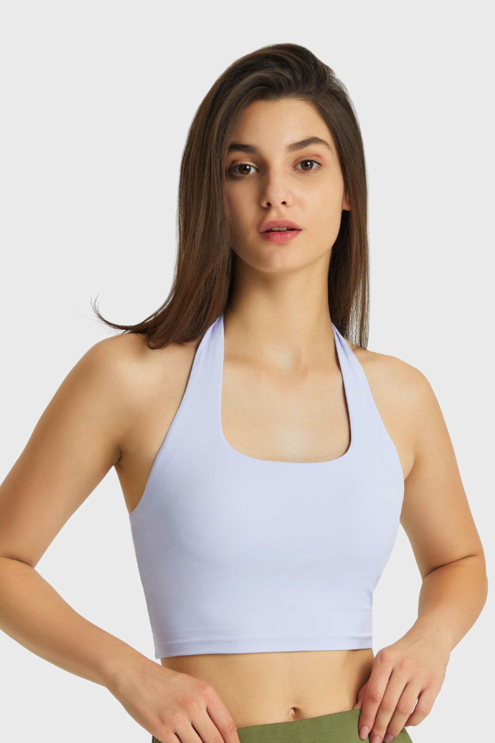 Millennia Breathable Halter Neck Sports Bra - cas7m