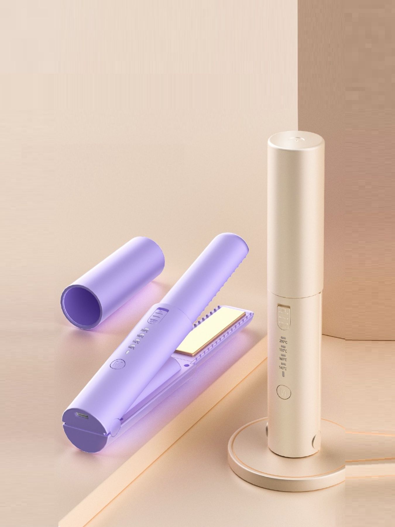 Ultimate Portable Adjustable Heat Hair Straightener - cas7m