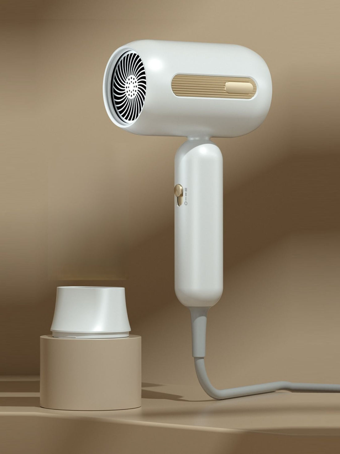 Pro Ionic Fast-Dry Hair Dryer: Salon-Style & Shine Anywhere - cas7m