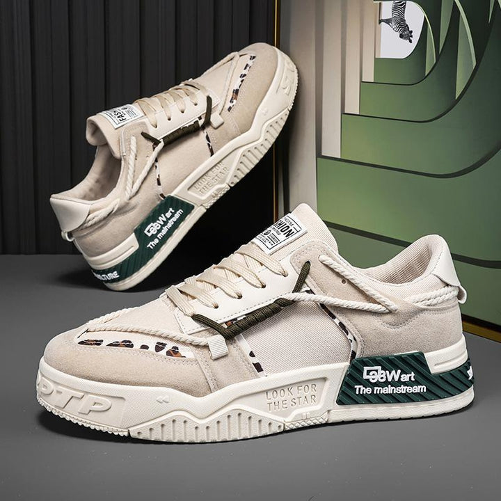 Fashion Casual Thick-soled Canvas Sneakers Sports Sneakers For Men - cas7m