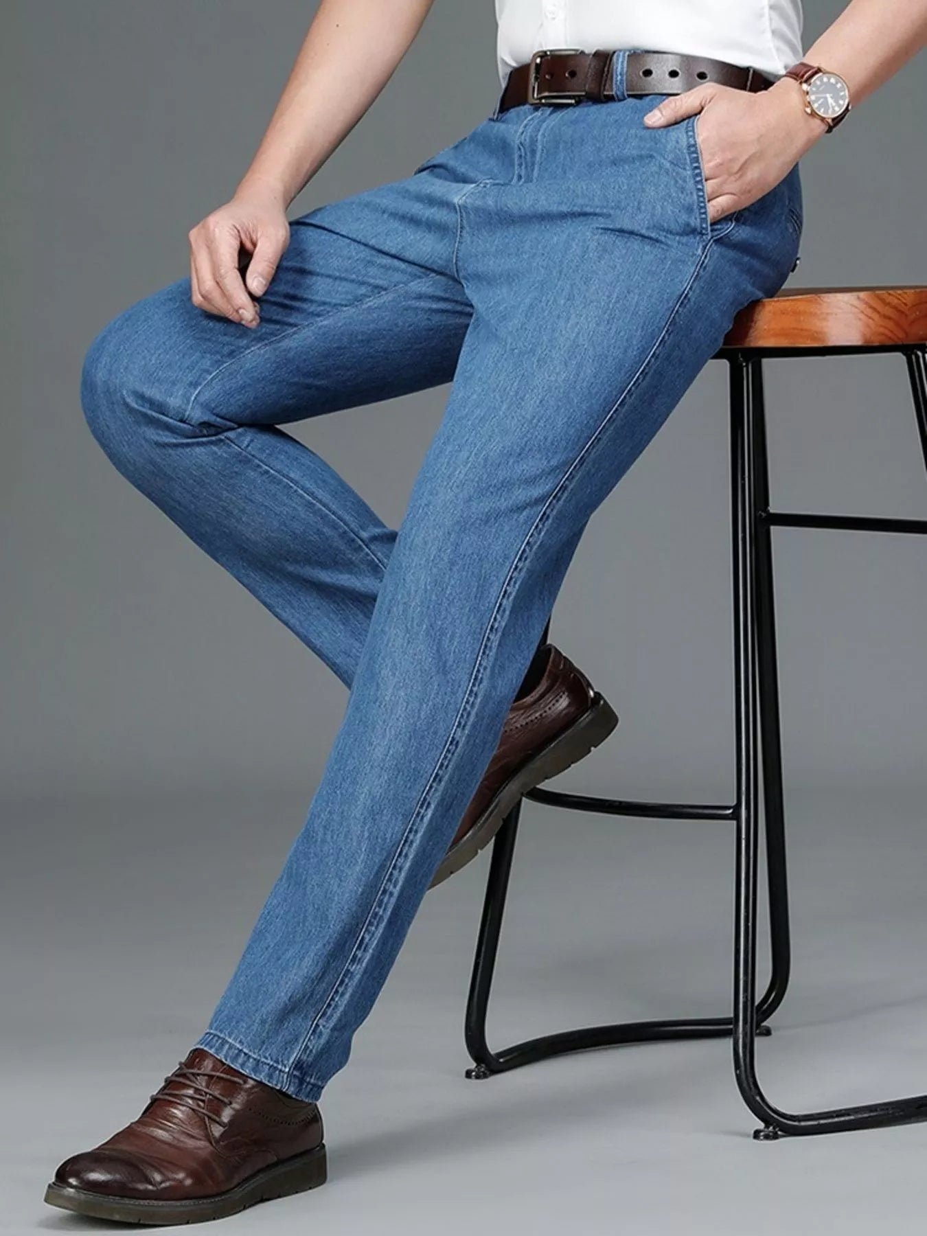 Men's Straight Leg Jeans - cas7m