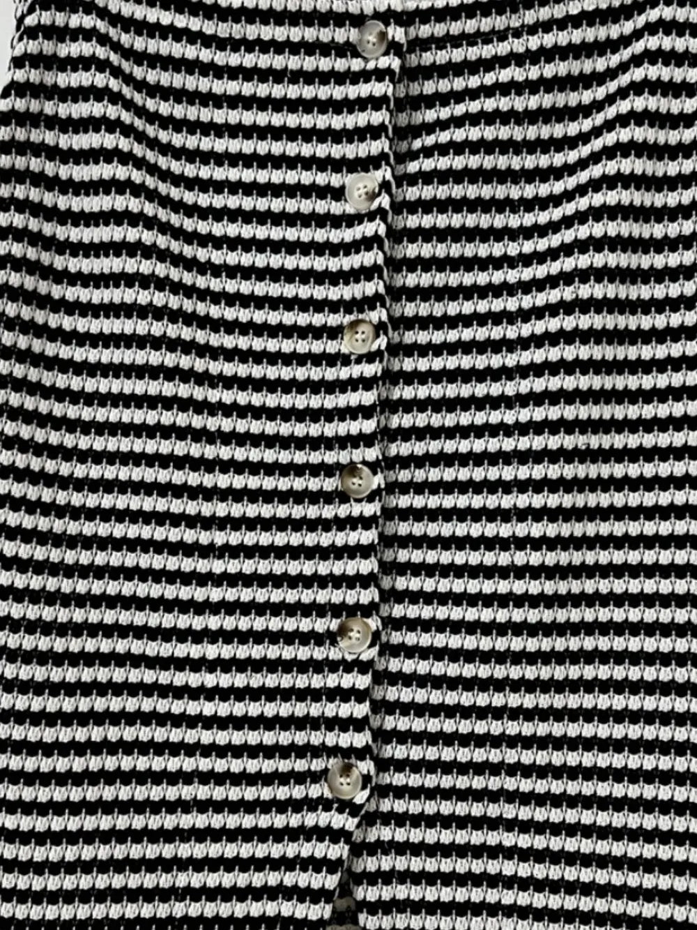 Button Down Striped Tank - cas7m