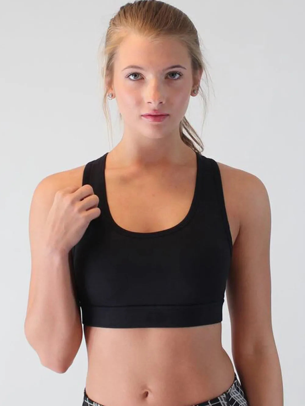 Cutout Scoop Neck Active Tank - cas7m
