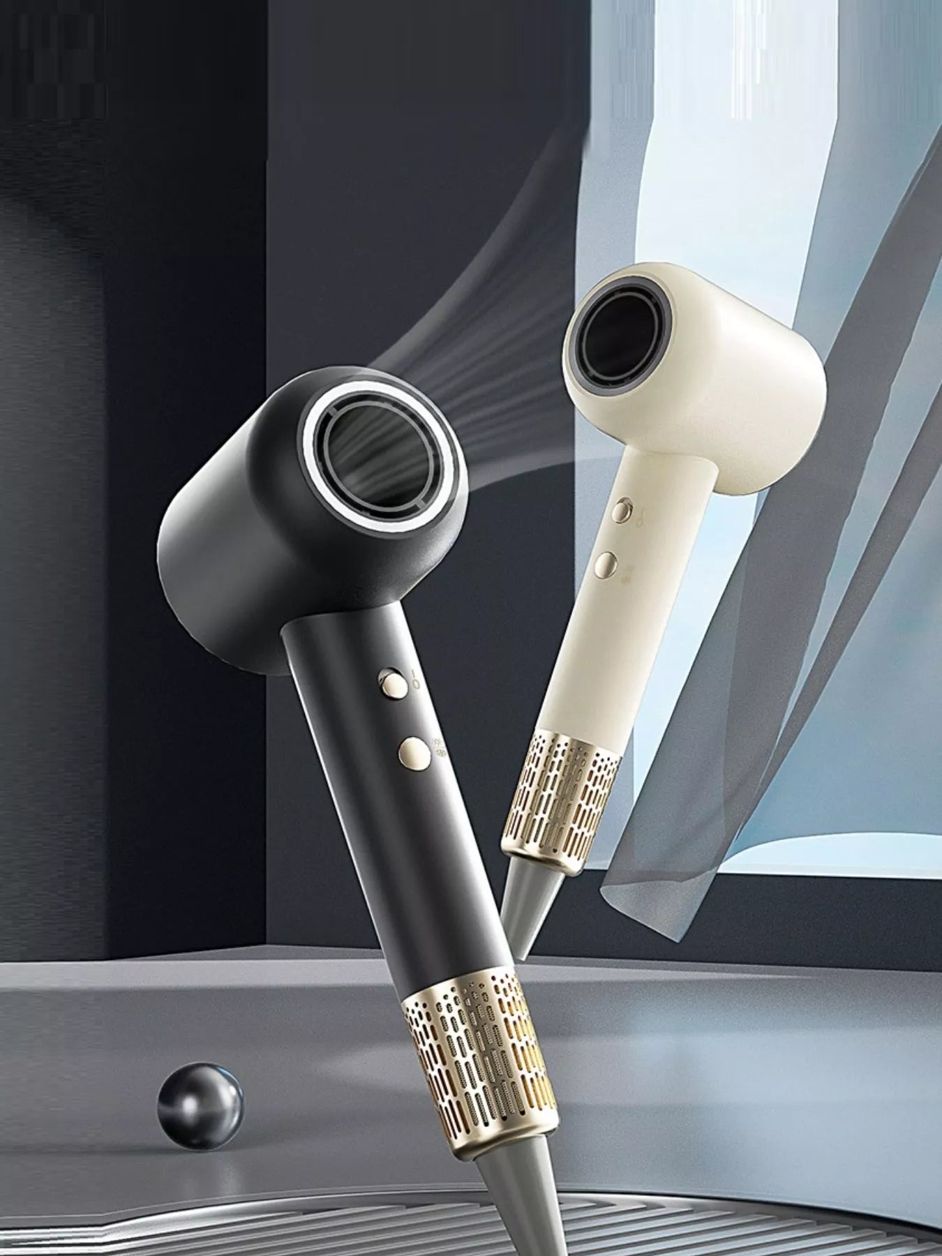 Salon-Quality Ionic Hair Dryer with Fast-Dry & Heat Control - cas7m