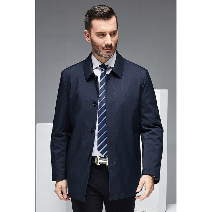Men's Mid-Size Business-Casual Jacket Coats - cas7m