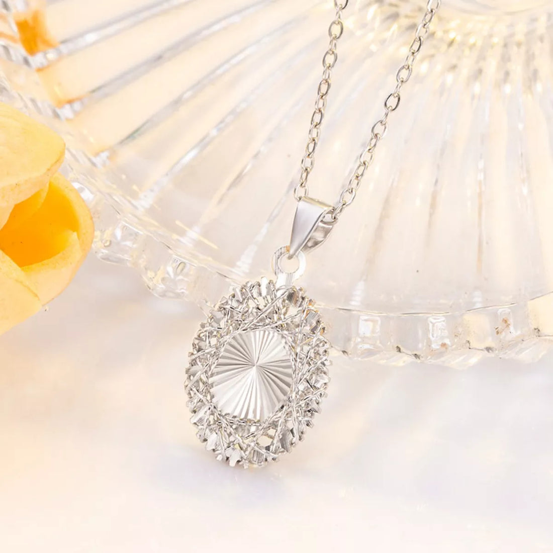 925 Sterling Silver Pendant Necklace - cas7m