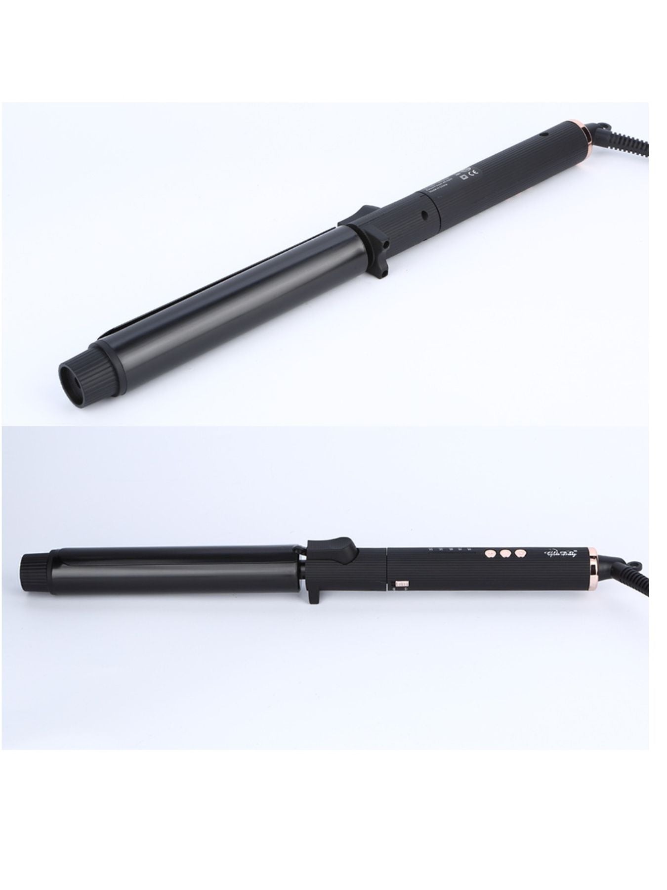 Precision Temperature-Controlled Anti-Scald Travel Curling Iron - cas7m