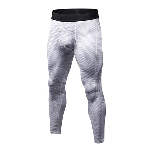 Men's 3D Printed Quick-Dry Fitness Running Pants - cas7m
