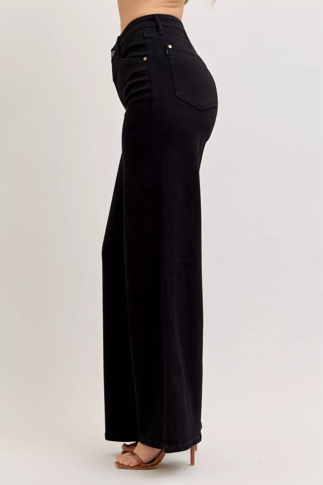 Judy Blue High-Waisted Wide Leg Jeans - cas7m
