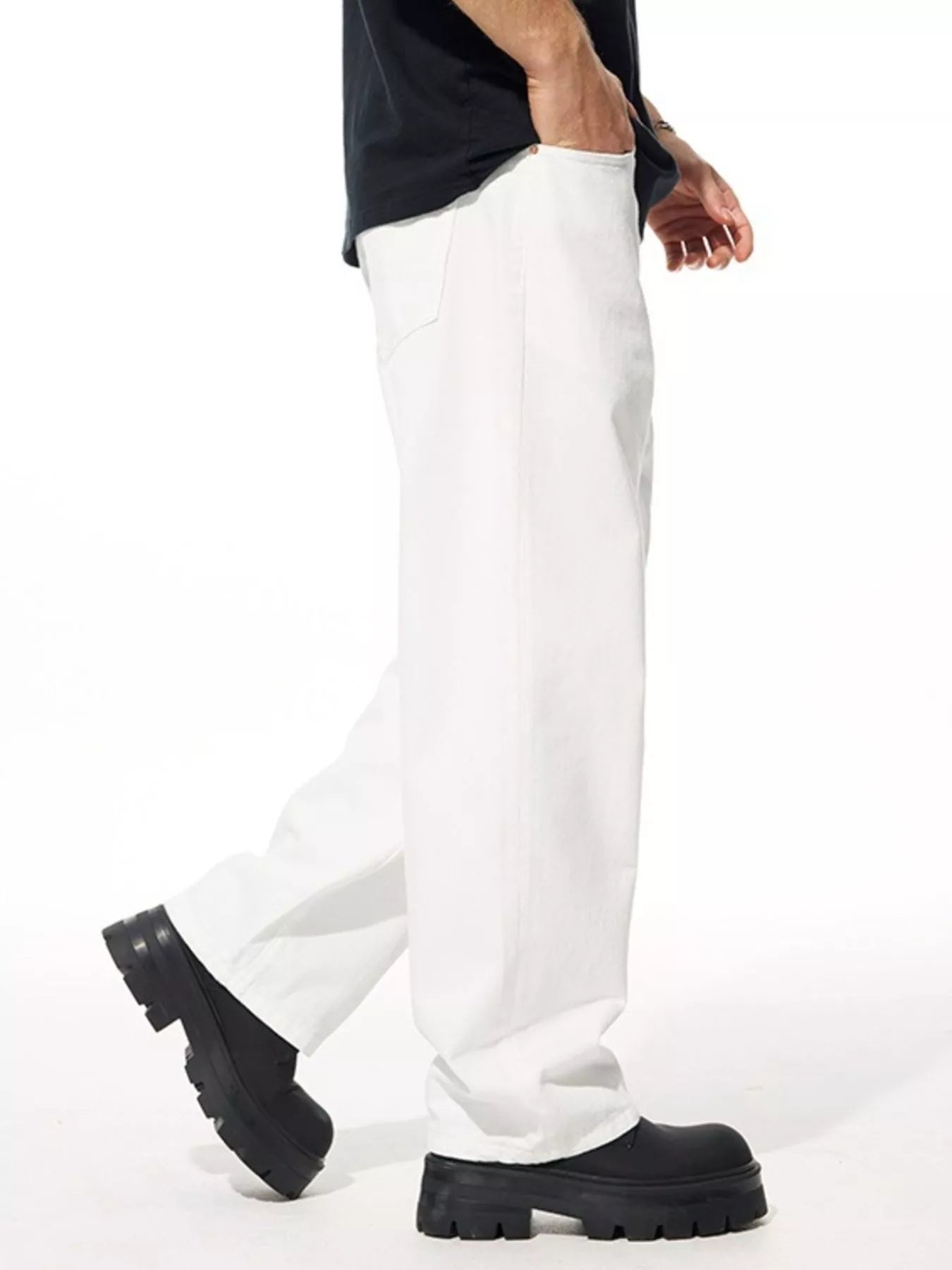 Men's Loose Fit Jeans - cas7m