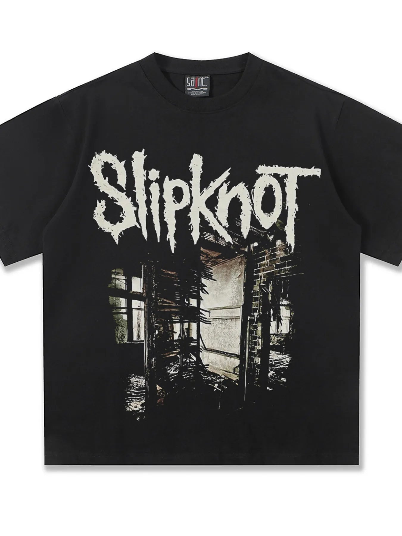 Men's Graphic Round Neck Short Sleeve T-Shirt - cas7m