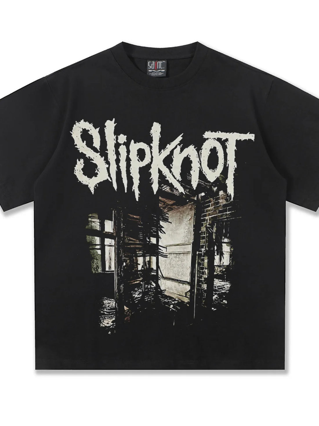 Men's Graphic Round Neck Short Sleeve T-Shirt - cas7m