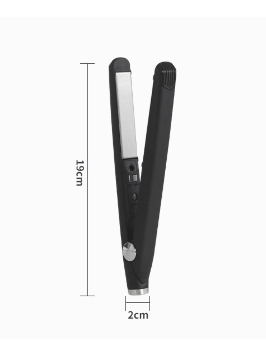 ProSalon Ceramic Hair Straightener: Sleek, Glossy Results Anytime - cas7m
