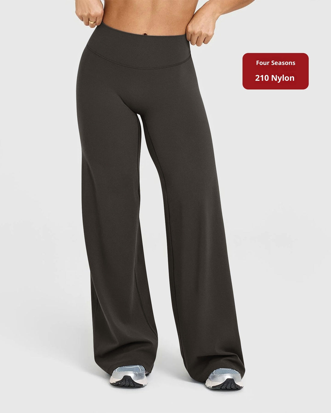 Slimming Casual Straight-leg Women's Wide Leg Sports Yoga Pants - cas7m
