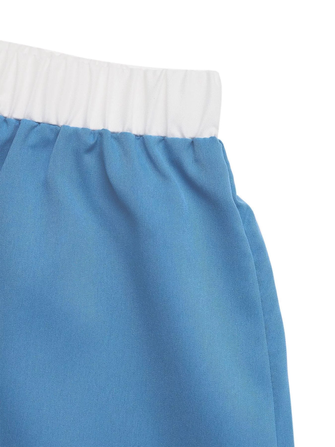 Effortless Chic Drawstring Skirt - 100% Polyester, Easy Care - cas7m