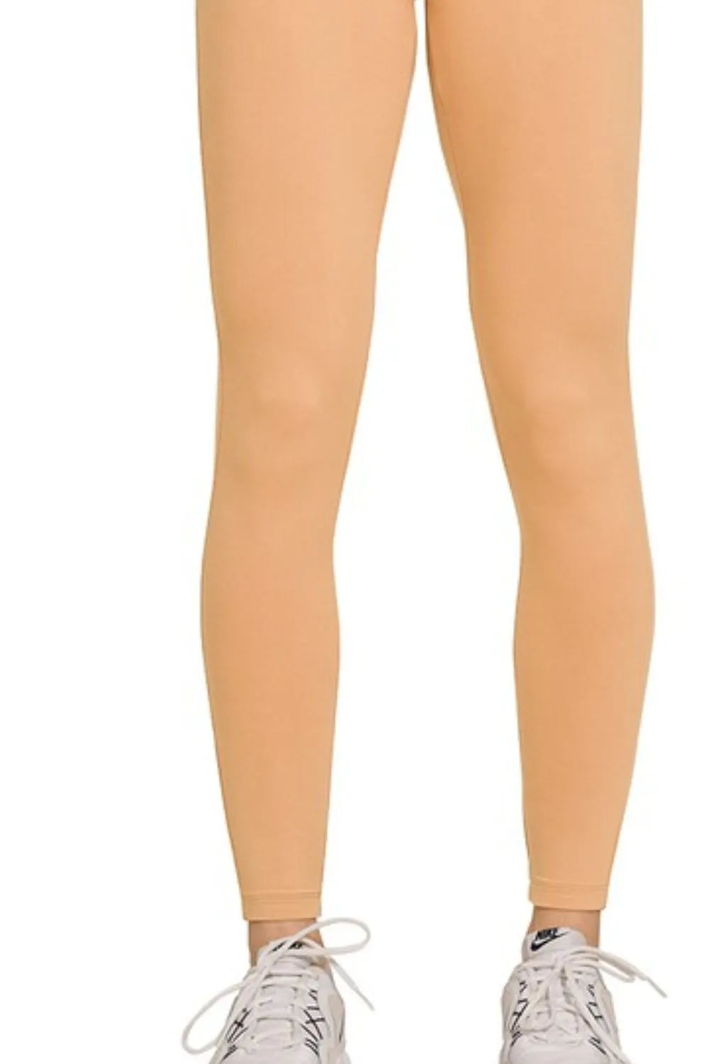 Zenana Microfiber Waistband Leggings - cas7m