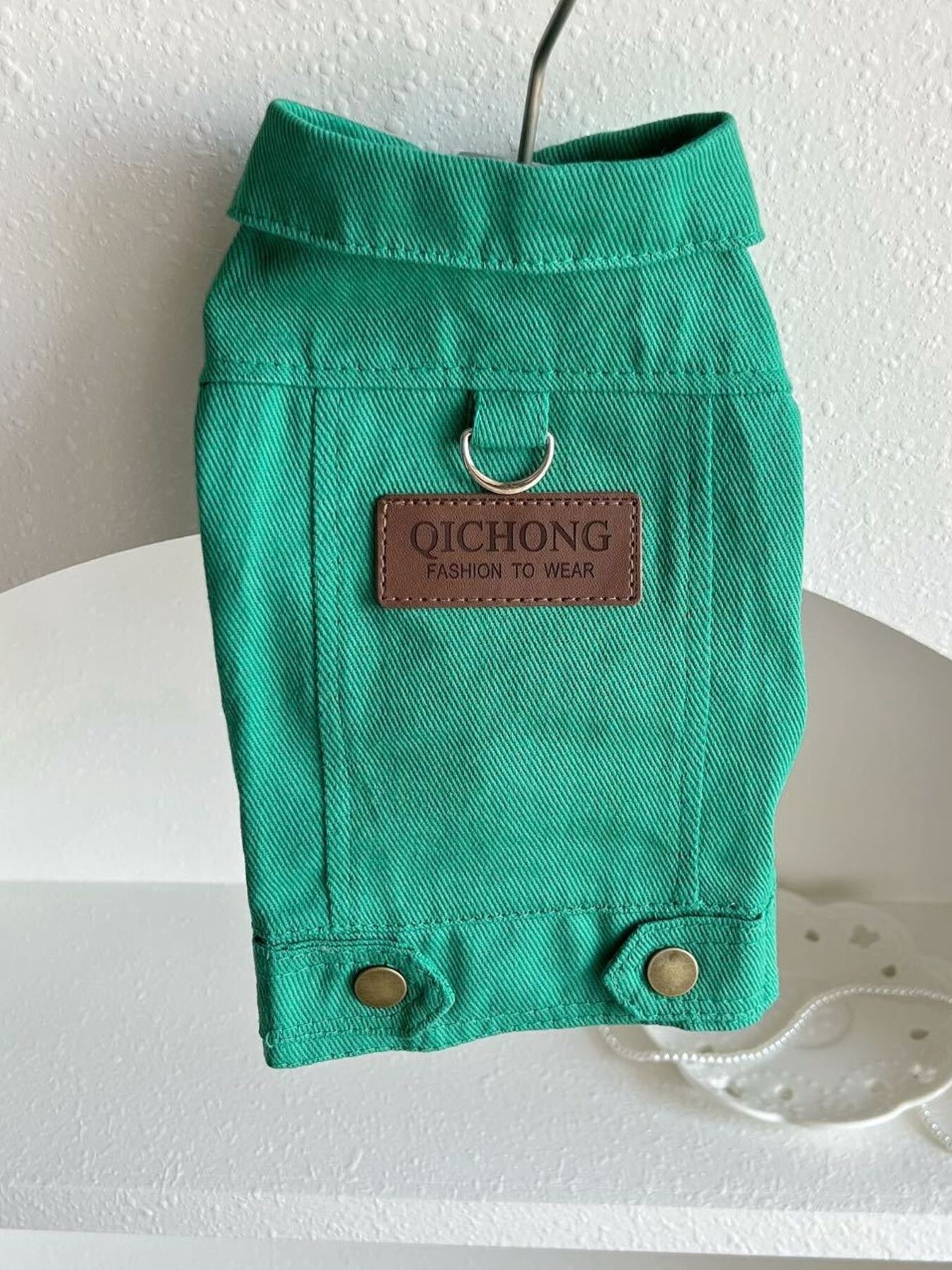 Denim Pet Jacket - cas7m