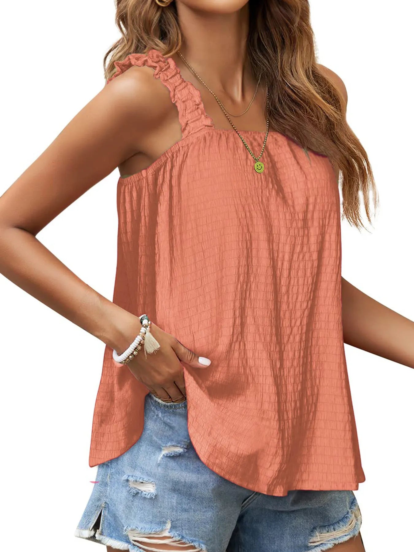 Square Neck Tank Top - cas7m