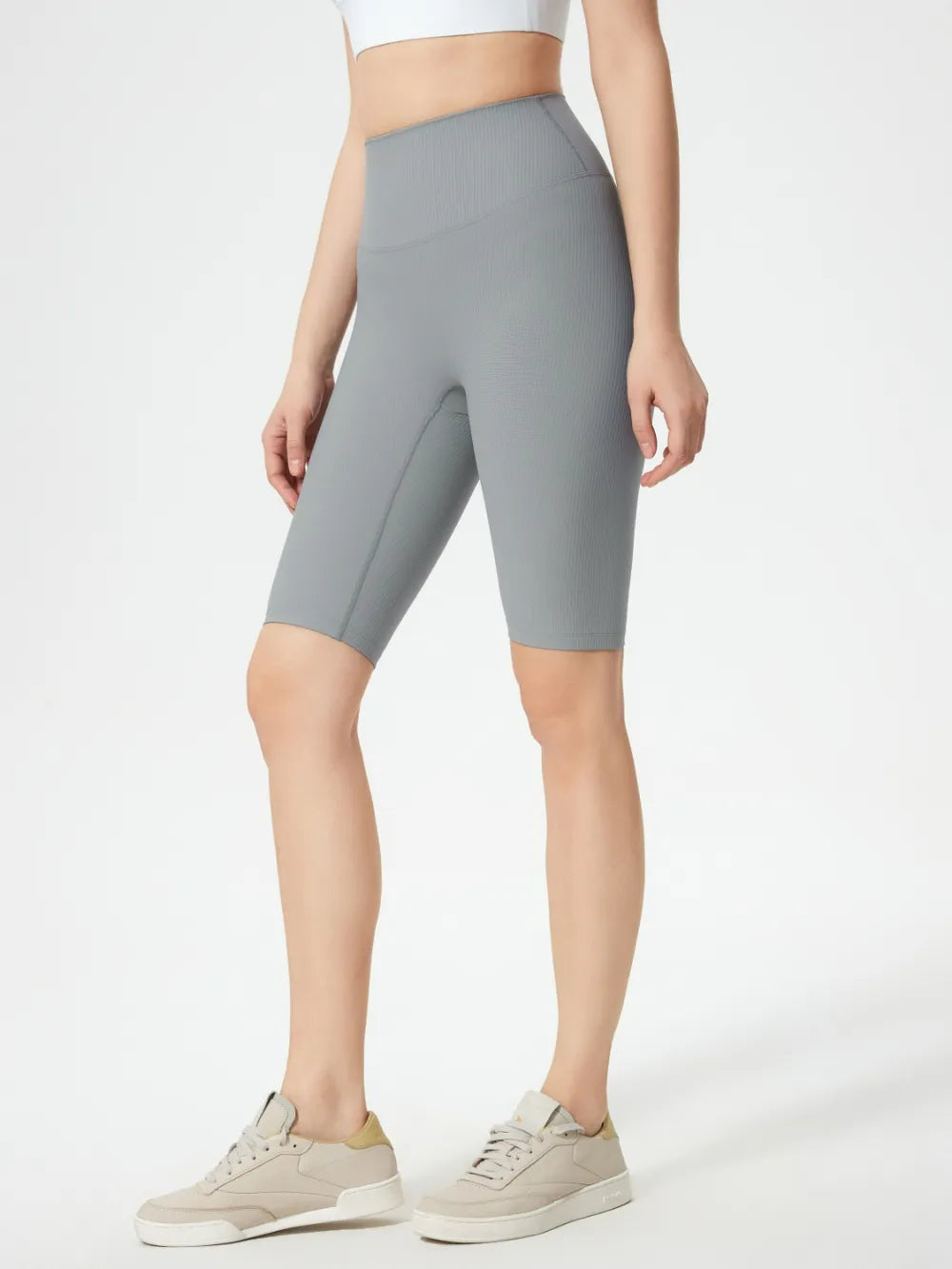 Essential High-Stretch Nylon-Spandex Shorts - cas7m