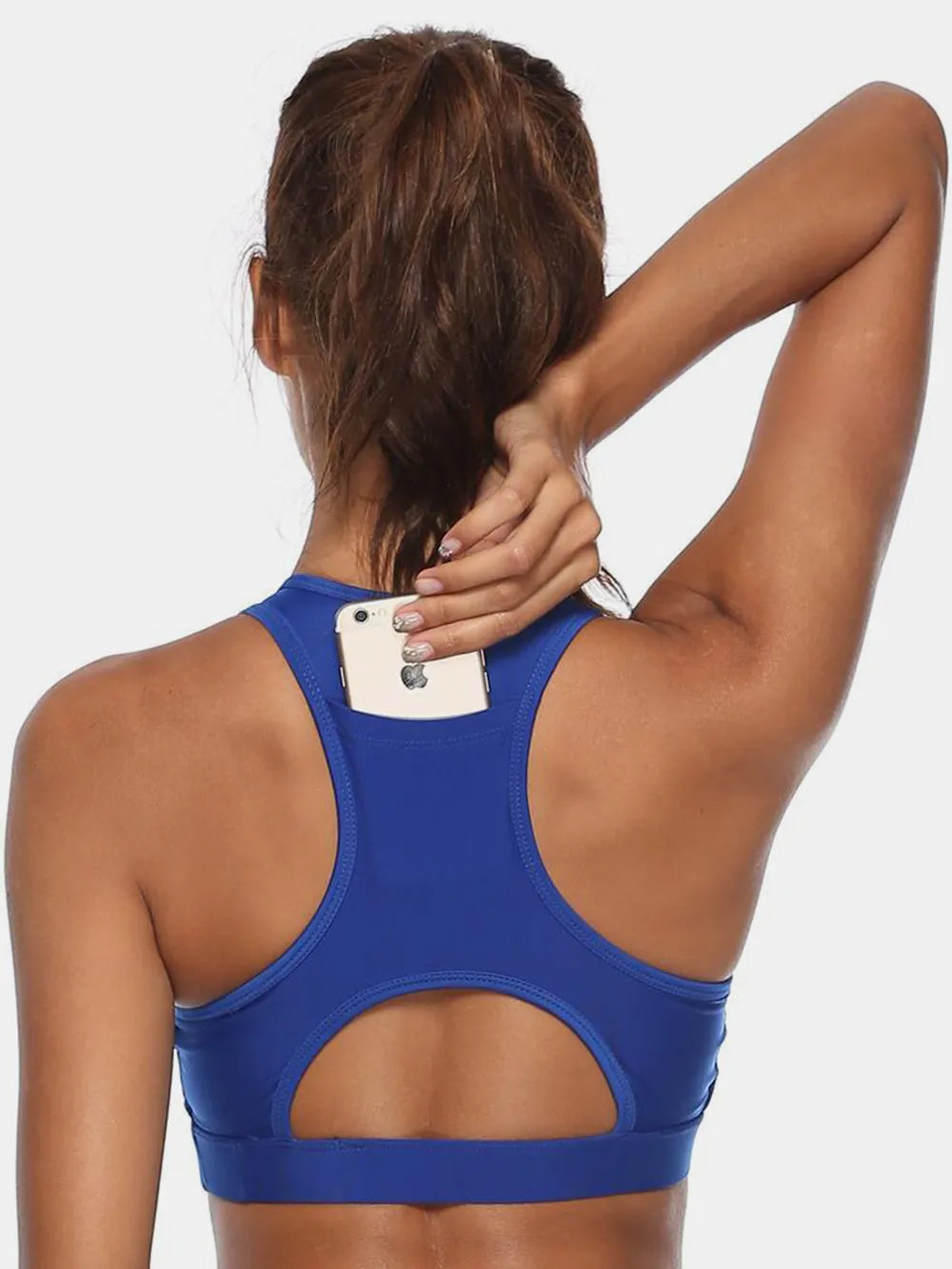 Cutout Scoop Neck Active Tank - cas7m
