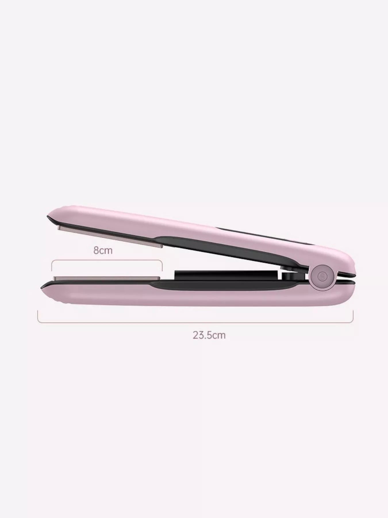 QuickHeat Pro Hair Straightener: Salon Smooth Anywhere - cas7m