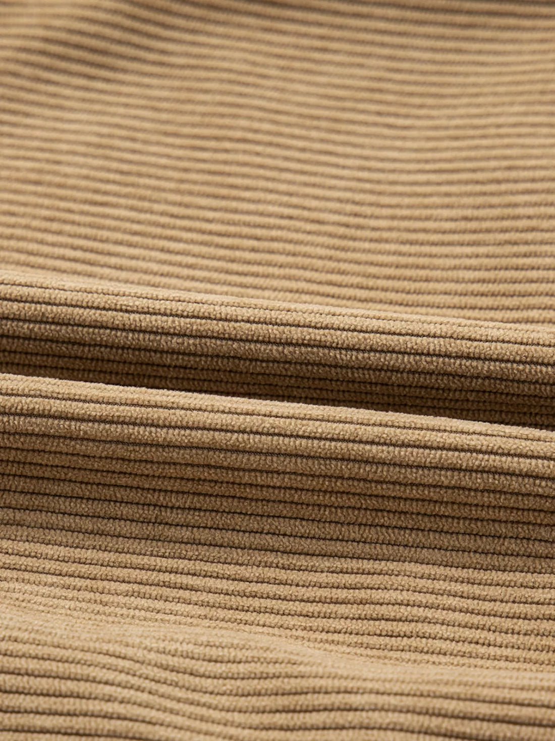Corduroy Buttoned Front Mini Skirt - cas7m