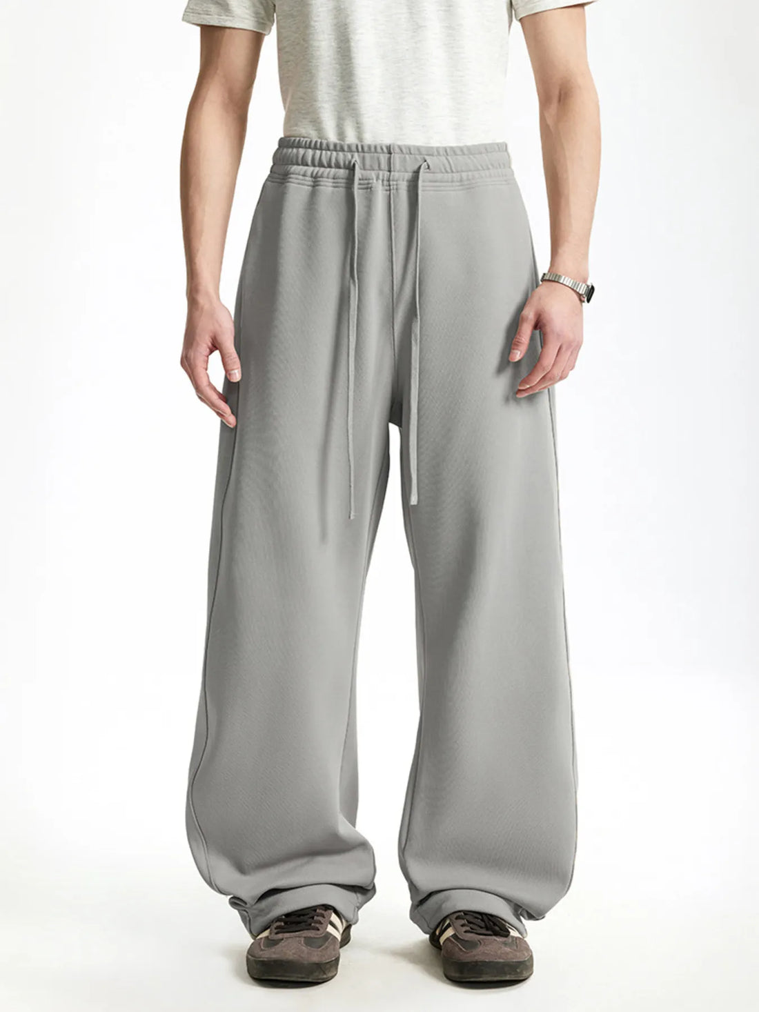 Men's Loose Fit Drawstring Sweatpants - cas7m