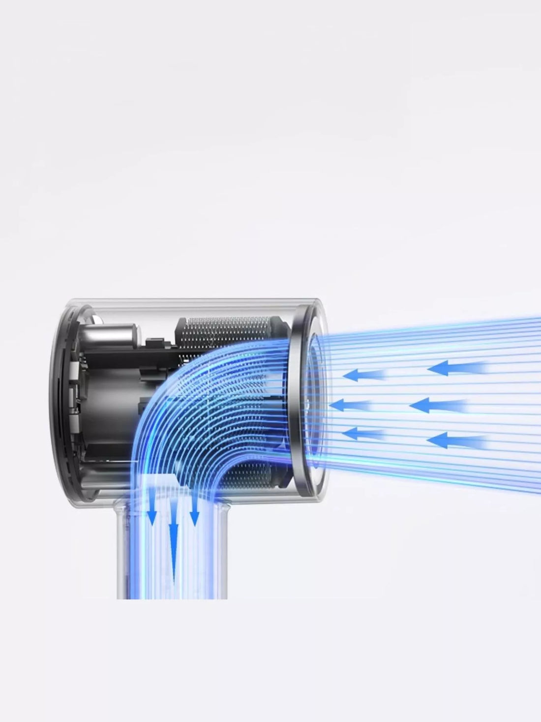 Negative Ions Rapid-Dry Hair Dryer: Speed, Shine & Style - cas7m