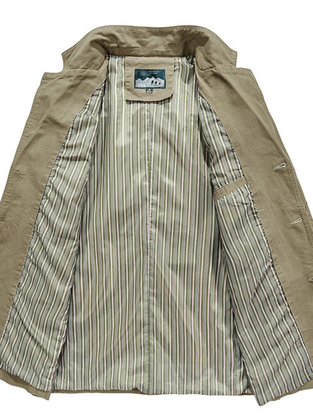 Men's Plus Size Lapel Collar Button Up Blazer - cas7m