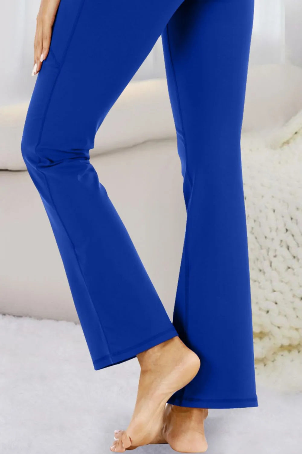 Pocketed High Waist Active Pants - cas7m