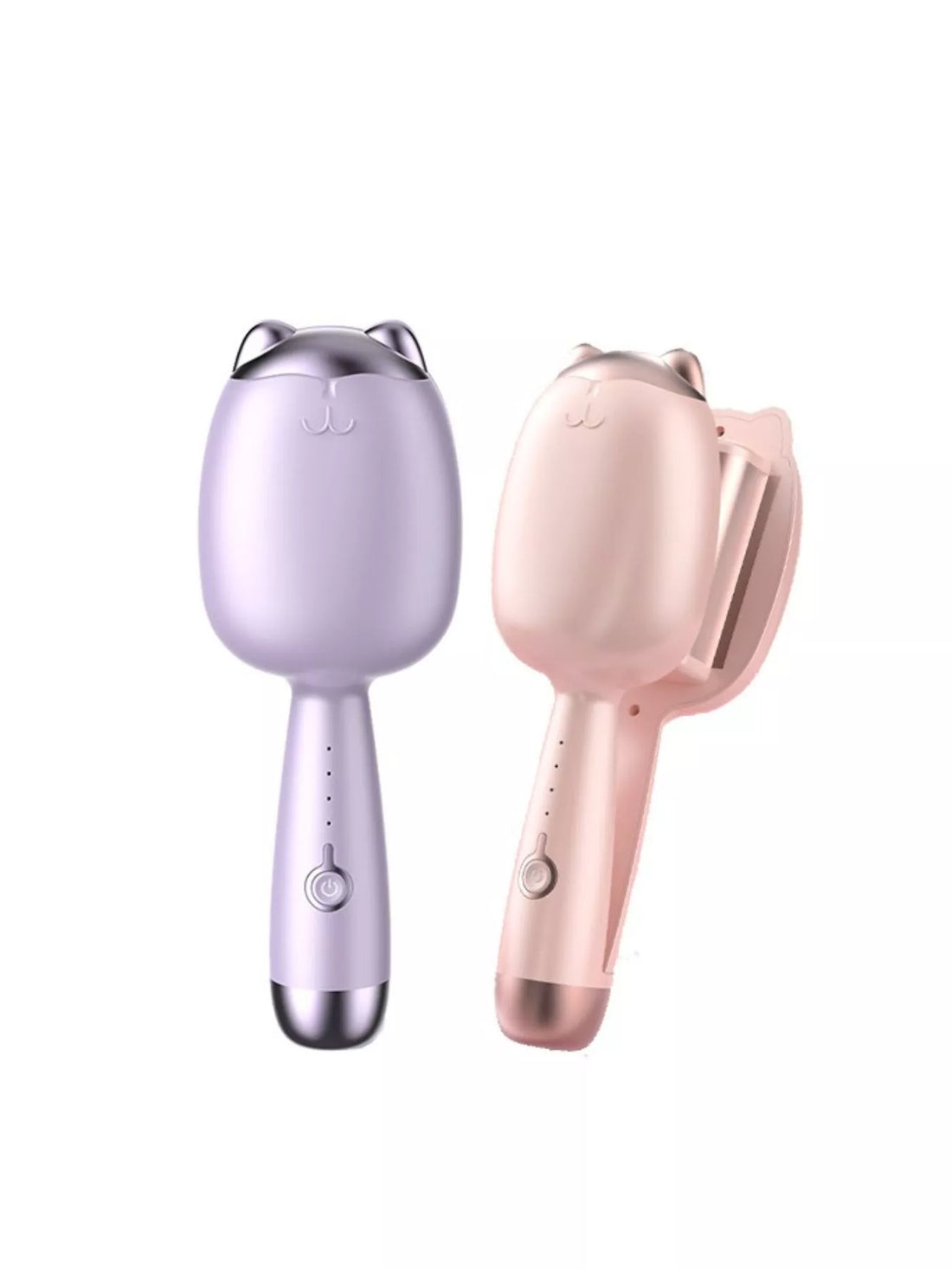 Cat Curl Chic: Portable Cordless Curling Iron for Perfect Curls - cas7m