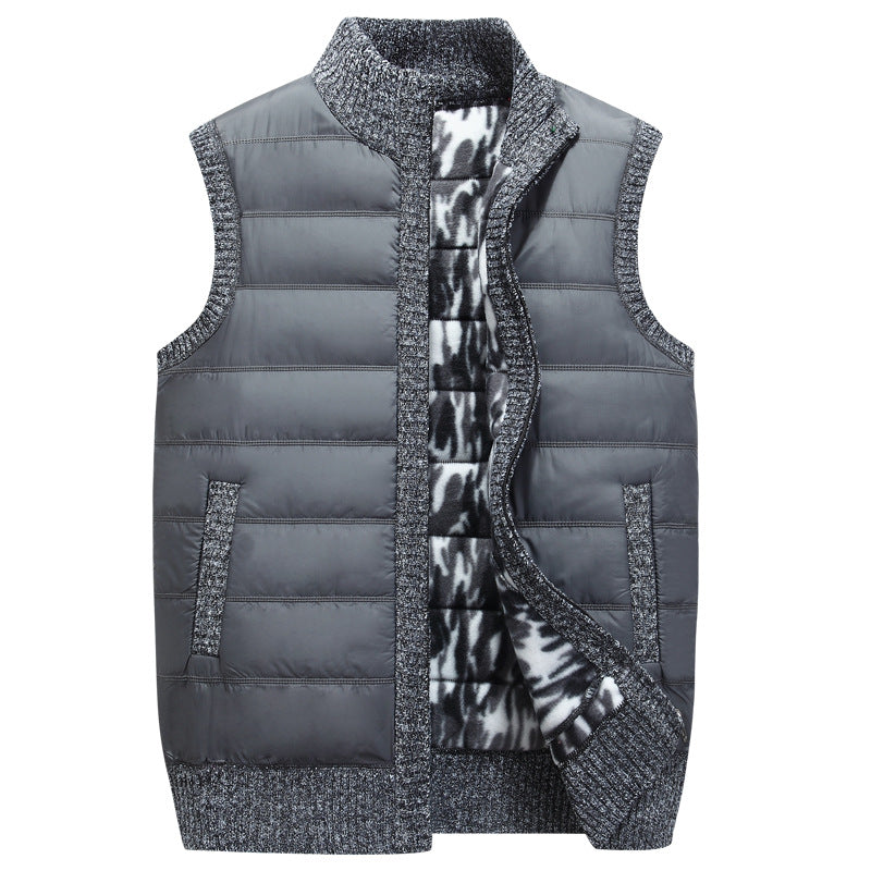 Casual Thick Warm Vest Men's Vest Jacket - cas7m
