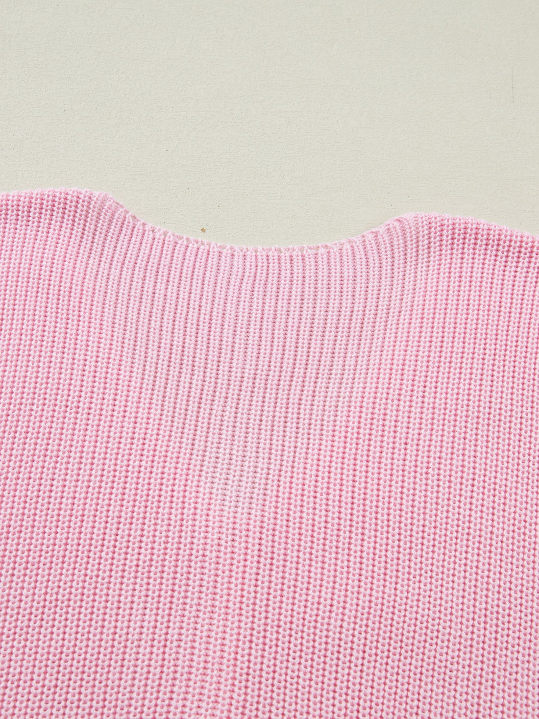 Solid Color Knit V Neck Button Front Sweater Vest - cas7m