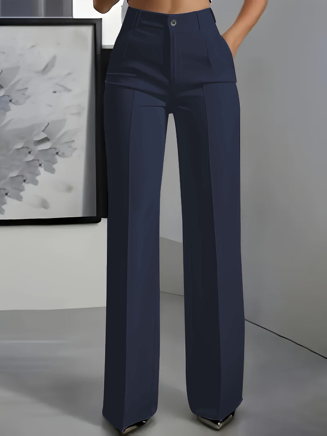 Versatile Men's Polyester Pants - Comfort & Style in Every Size - cas7m