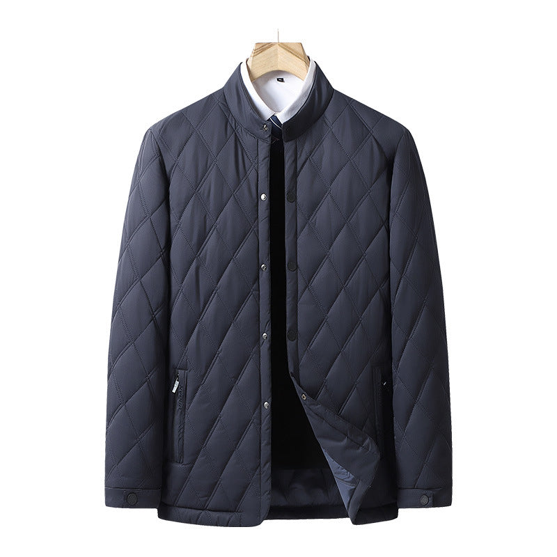 AutumnWinter Plus-Size Men's Cotton-Padded Jacket Coats - cas7m