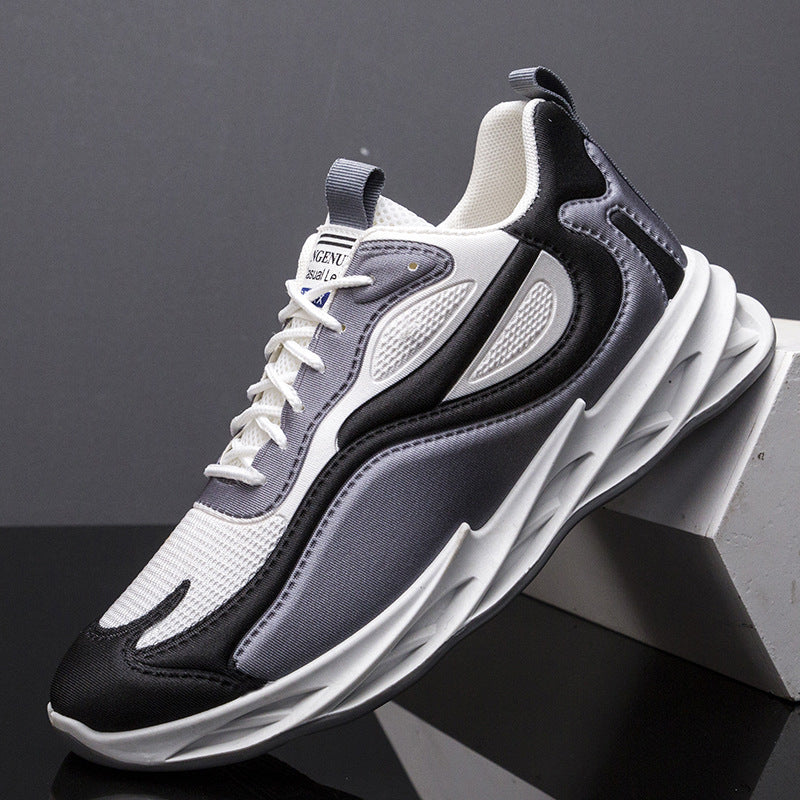Fashion Running Walking Sports Shoes Non Slip Sneakers Men - cas7m