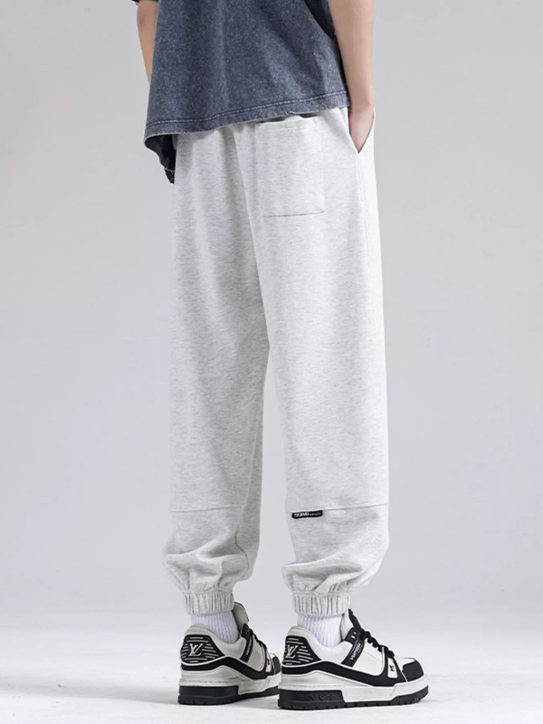 Men's Plus Size Casual Loose Fit Sweatpants - cas7m