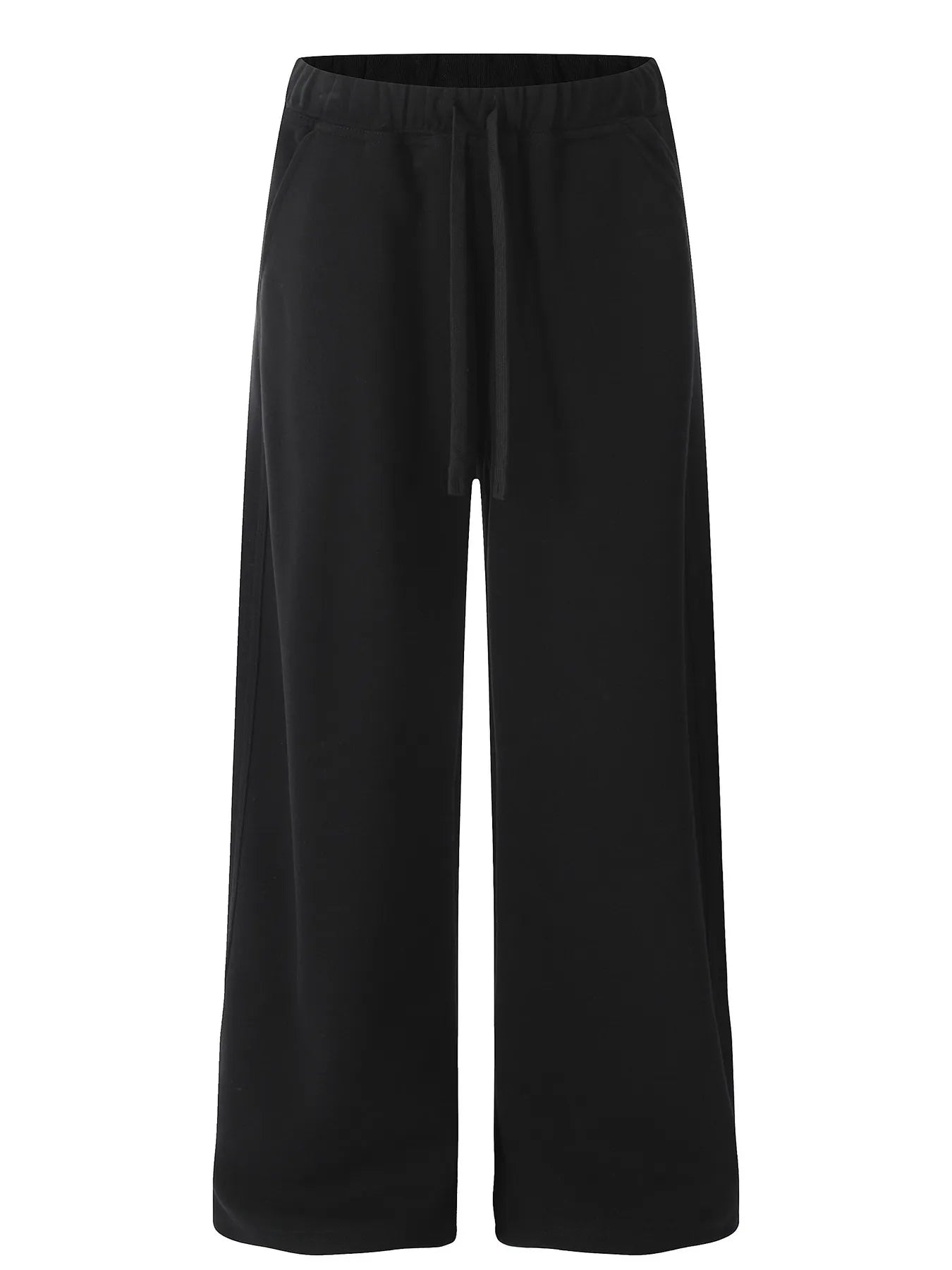 Men's Wide Leg Drawstring Sweatpants - cas7m
