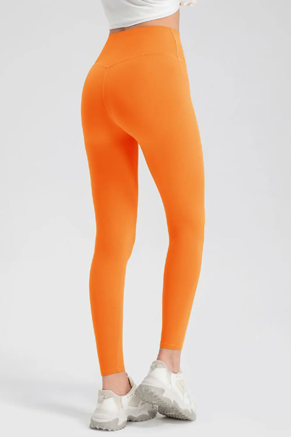 Ultra-Stretch Nylon Leggings for Everyday Comfort - cas7m